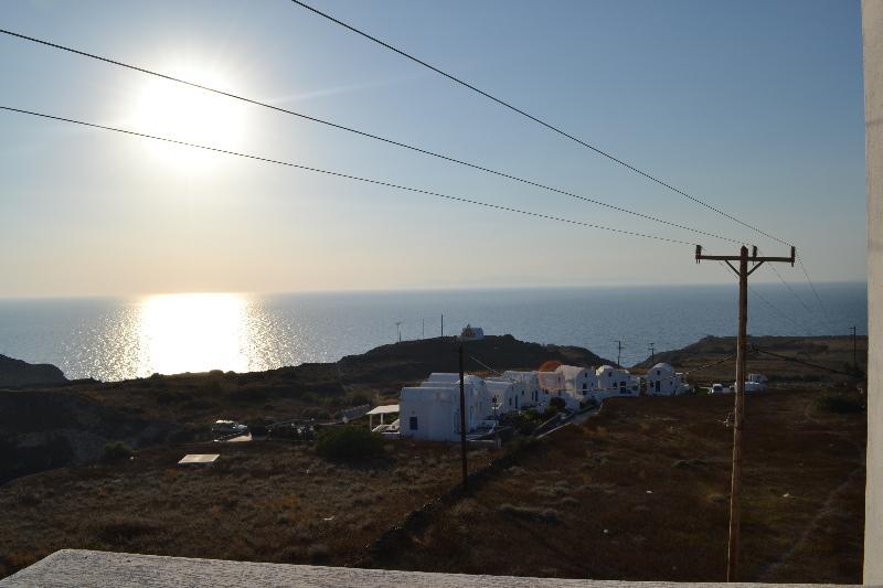 Ether Sunset Oia Buitenkant foto